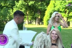 Armin Nicoară a atins bustul unei femei de față cu partenera Claudia Puican. Cum a reacționat logodnica lui