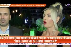 Andreea Bănică și-a „concediat soțul”. Lucian nu-i mai este impresar vedetei. Ce declarații au făcut cei doi