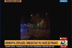 Franţa, lovită de terorişti. Înregistrare şocantă cu prima explozie