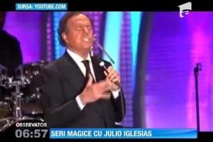 Julio Iglesias va concerta în acest weekend la Mamaia