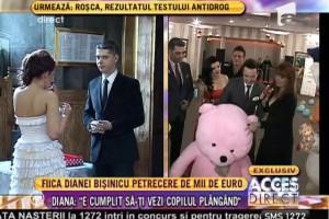 Diana Bişinicu dă o petrecere de mii de euro pentru fiica ei