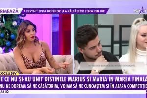 Mireasa 2021, sezonul 4. Maria și Marius vorbesc despre motivul pentru care nu s-au căsătorit în emisiune și ce fac acum