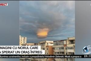 Ce a fost norul uriaș din Iași care i-a speriat pe locuitorii orașului. Pe cer a avut loc un fenomen ciudat