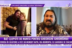 Gheorghe Gheorghiu se căsătorește cu Gabriela Băncescu, iubirea sa de mai bine de 30 de ani. Cine vor fi nașii