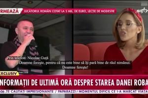 Reacția lui Nicolae Guță după ce Dana Roba, fosta lui iubită, a fost atacată de soț. Femeia e internată