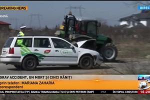 S-a întâmplat și în România! Un bărbat a intrat cu maşina într-un grup de oameni: O persoană A MURIT!
