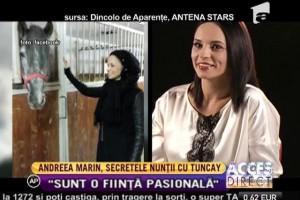 Andreea Marin, secretele nunţii cu Tuncay