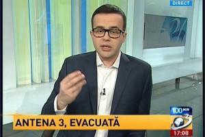 Antena 3 şi Antena 1, ordin de evacuare urgentă! Emisia este amenințată!