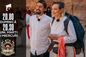 Asia Express, 8 noiembrie 2021. Eliza Natanticu a făcut senzație cu vocea sa în Iordania. Vizitatorii de la Petra au filmat-o