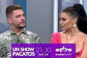 Dani boy, alături de ispita Maria Tebieș la TV. De ce au venit împreună la „Un show păcătos”: „Formați un cuplu?”