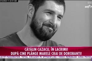 Cătălin Cazacu, emoționat și în pragul lacrimilor, în direct la tv: „Îmi pare rău că s-a ajuns aici în relația noastră”
