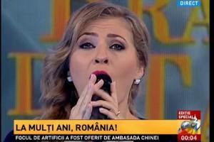 Interpretare de senzaţie! Mirela Boureanu Vaida a cântat excepţional câteva melodii româneşti, la Antena 3