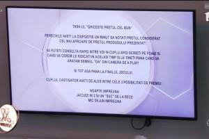 Mireasa sezonul 9, 20 iunie 2024. Cine a câștigat task-ul de ghicit prețurile. Ce premiu au ales cuplul câștigător