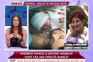 Emoționant! Primele declarații ale mamei Andreei Tonciu despre nașterea fiicei sale: „Nu pot să cred ce fetiță frumoasă a adus pe lume!” VIDEO