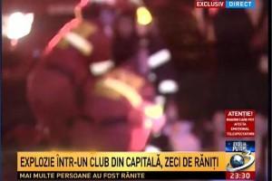 Tragedie în București. Bilanț oficial: 27 de morți și 184 de răniți în urma incendiului izbucnit într-un club din Capitală