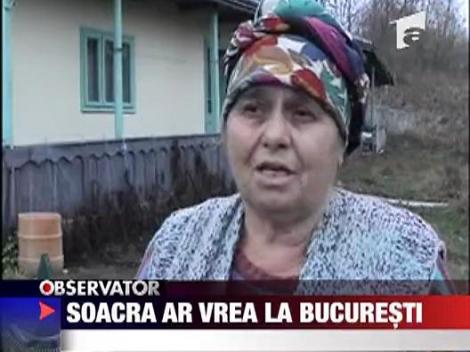 Soacra ar vrea la Bucuresti