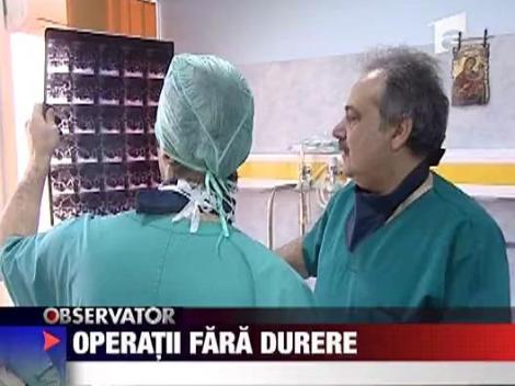 Operatii fara durere
