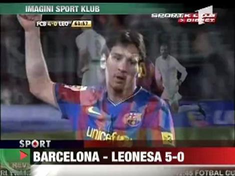 Barcelona - Leonesa 5-0