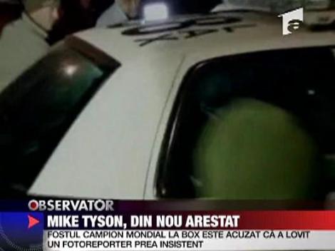Mike Tyson, din nou arestat