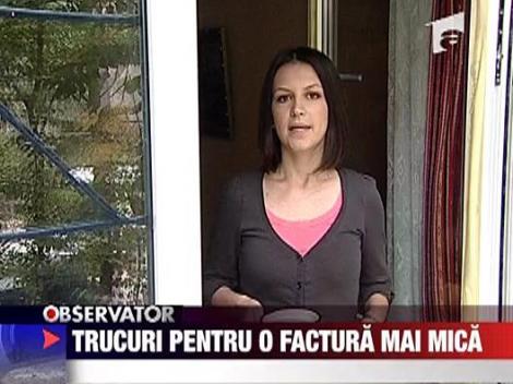 Trucuri pentru o factura mica