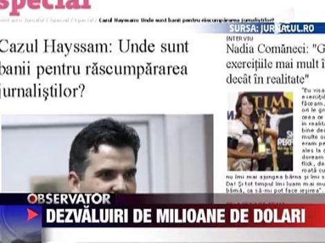 Dezvaluiri de milioane de dolari