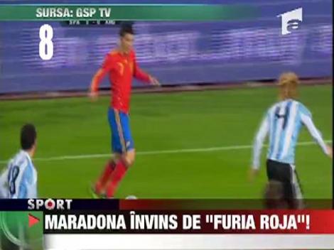 Maradona invins de furia rosie