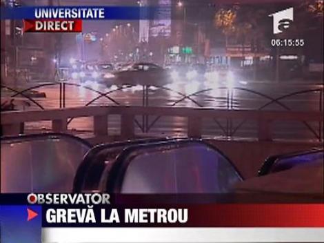 Greva la metrou