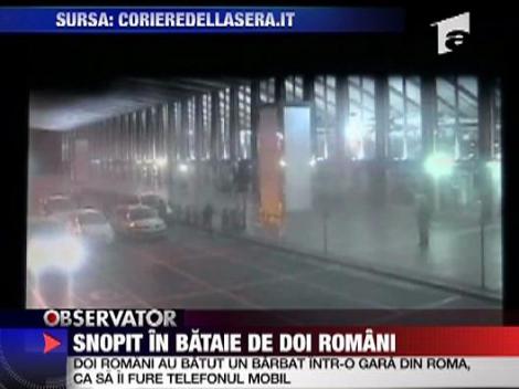 Snopit in bataie de doi romani