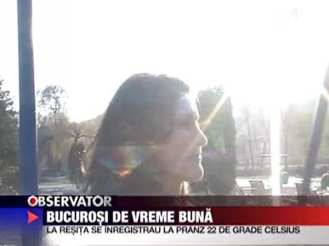 Bucurosi de vreme buna
