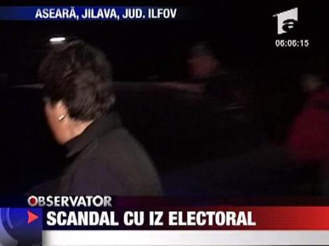 Scandal cu iz electorala