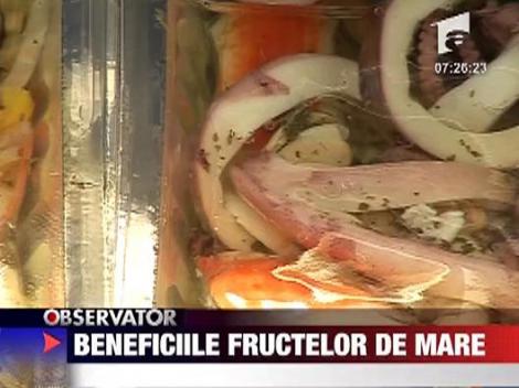 Beneficile fructelor de mare