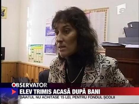 Alungat de la scoala