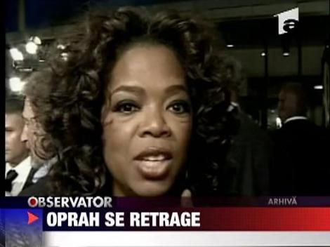 Oprah se retrage