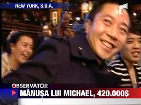 Manusa lui Michael jackson, 420.000 $