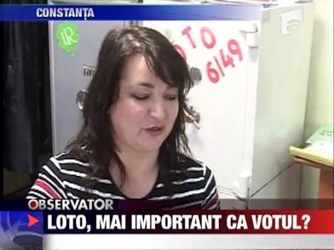 Loto, mai important ca votul?