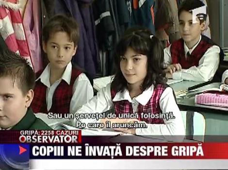 Copiii ne invata despre gripa