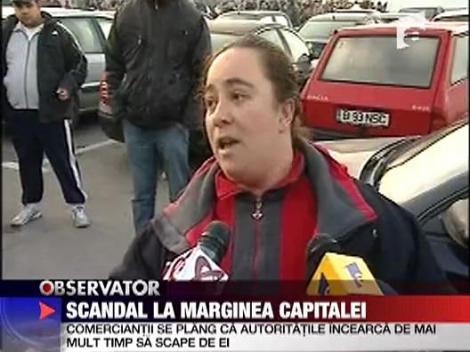 Scandal la marginea capitalei