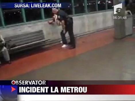 Incident la metrou