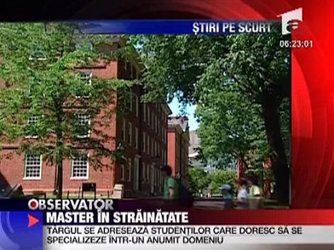 Master in strainatate