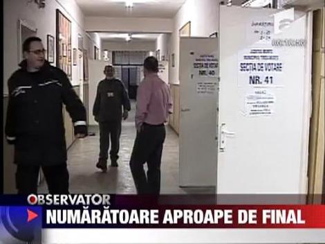 Numaratoare aproape de final