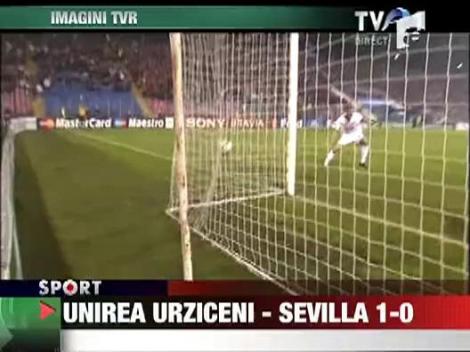 Unirea Urziceni - Sevilla: 1-0