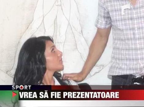 Vrea sa fie prezentatoare