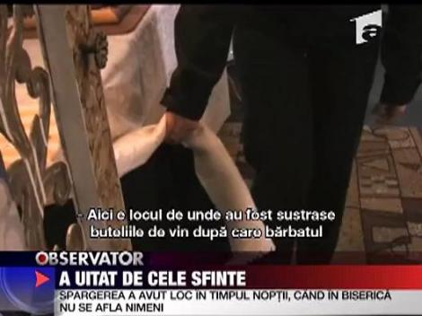 A uitat de cele sfinte