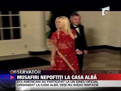 Musafiri nepoftiti la Casa Alba