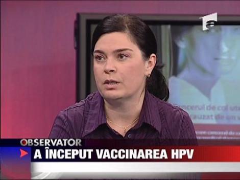 A inceput vaccinarea HPV