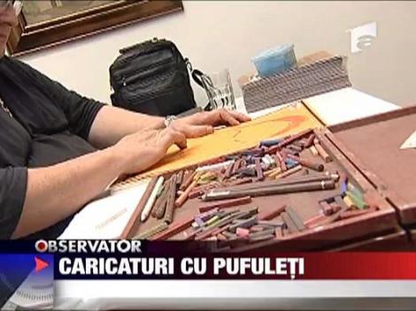 Caricaturi cu pufuleti