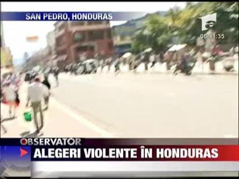 Alegeri violente in Honduras