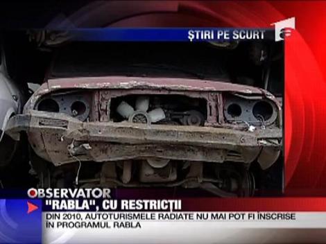 "Rabla", cu restrictii