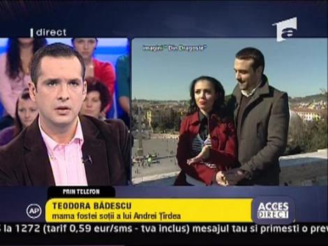 Mama Alexandrei Badescu isi apara fiica in scandalul cu Andrei Tirdea