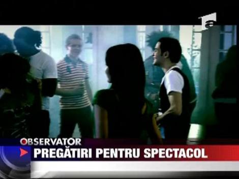 Pregatiri pentru spectacol